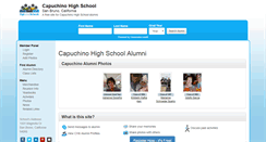 Desktop Screenshot of capuchinohighschool.net